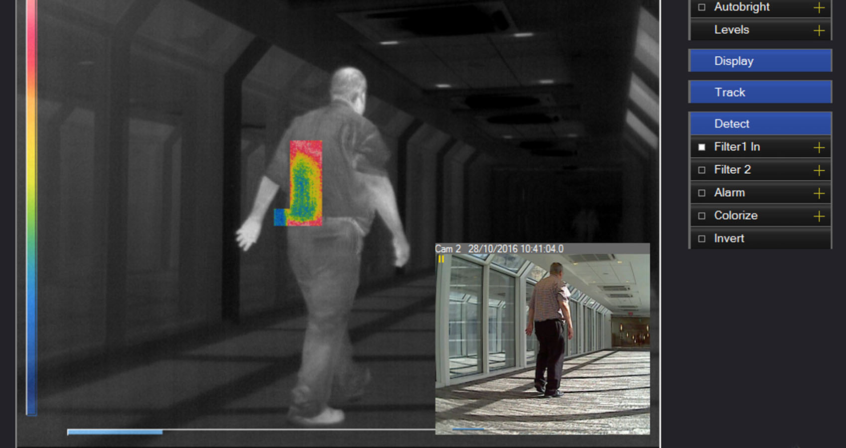 Thermal Matrix Concealed multispectral surveillance Threat Detection